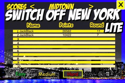 SwitchOff New York Lite screenshot 2