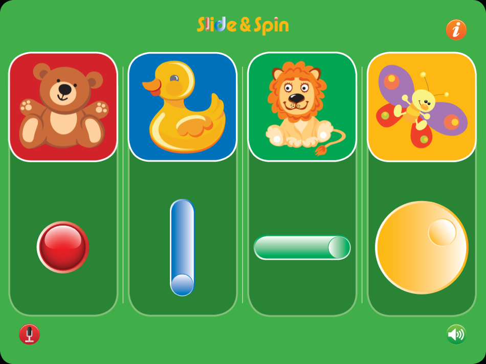 Игры старше 6 лет. Spin app. Spin Slide.