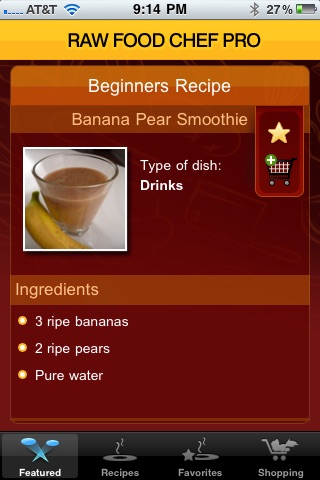 RAW FOOD CHEF PRO screenshot 2