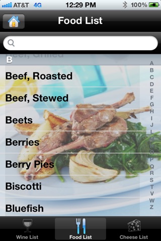 iPairings: Wine, Food and Cheese Pairings screenshot 3