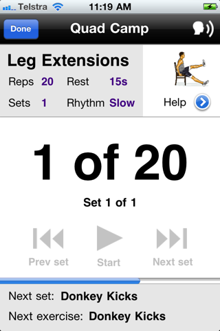 Leg Workouts Free screenshot 2