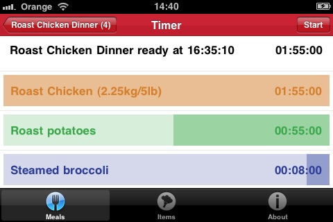 Cookery School Multi-Timer screenshot 2