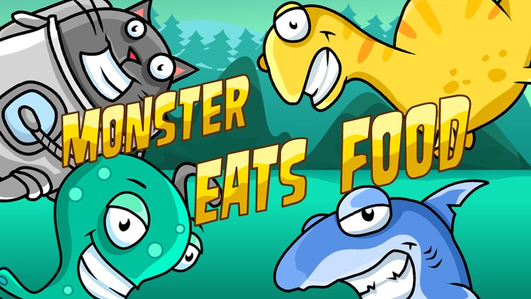 Monster Eats Food - 2 player