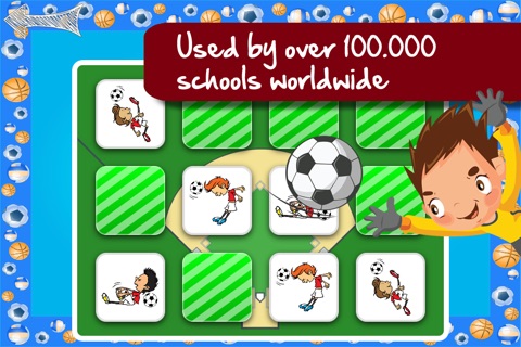 Free Memo Game Sport Cartoon screenshot 4