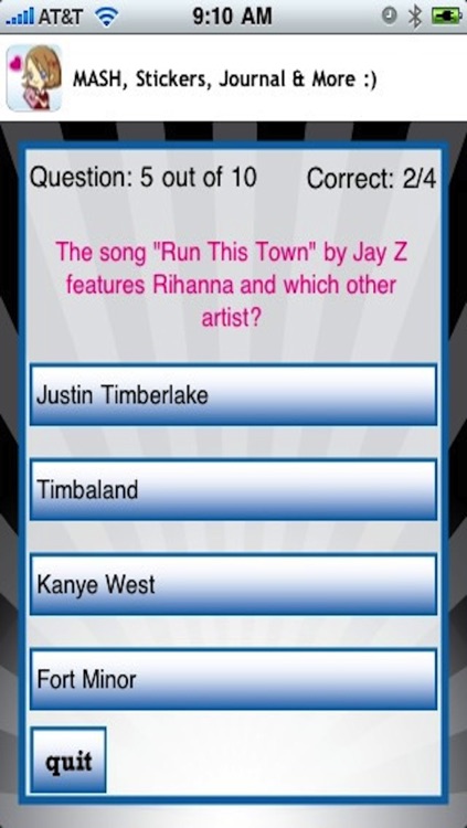 Rihanna Quizzle™