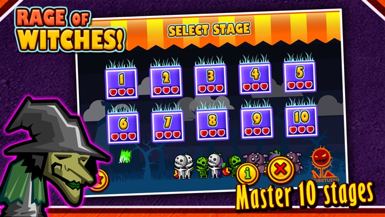 Rage of Witches Halloween Tap Tap Special screenshot-3