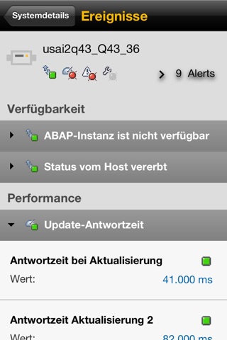SAP System Monitoring screenshot 4