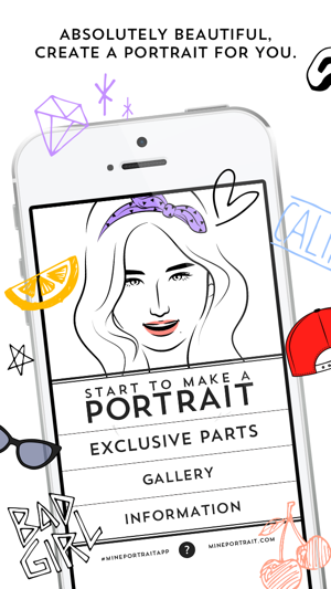 MINE - A PORTRAIT MAKER - Simple and Stylish! The most fashi(圖1)-速報App