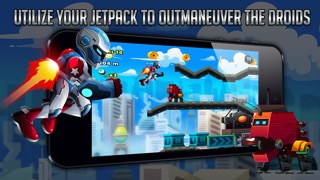 Droid Warfare Man: Jetpack Resistance Enforcement Divisionのおすすめ画像4