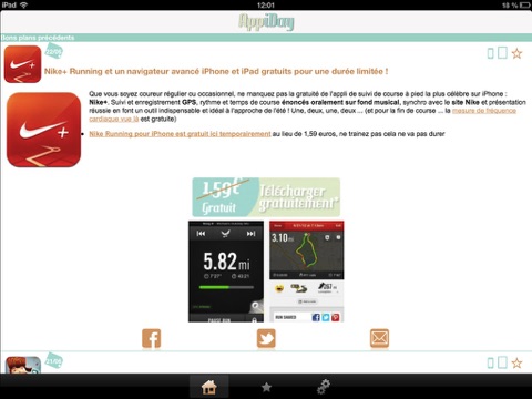 AppiDay HD pour iPad - Des apps passent gratuites chaque jour et ... vous passez une bonne journée ! screenshot 2