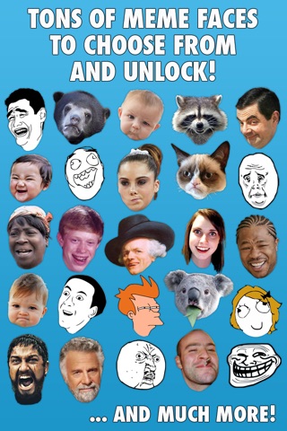 Meme Photo Booth - Comic Face Stickers and Funny Memes screenshot 4