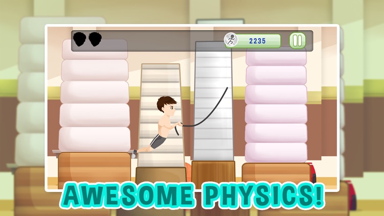 Gym Man Sports - A Swing, Angry Run And Jump Gran-d Gymnastics Game For Kids