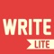 Write Lite - One touch speech to text dictation, voice recognition with direct message sms email and reminders.