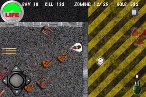 Alone World : Zombie Attack LITE screenshot 3