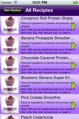 Diet Shakes ~ For fat burning & weight loss that builds lean muscle screenshot 4