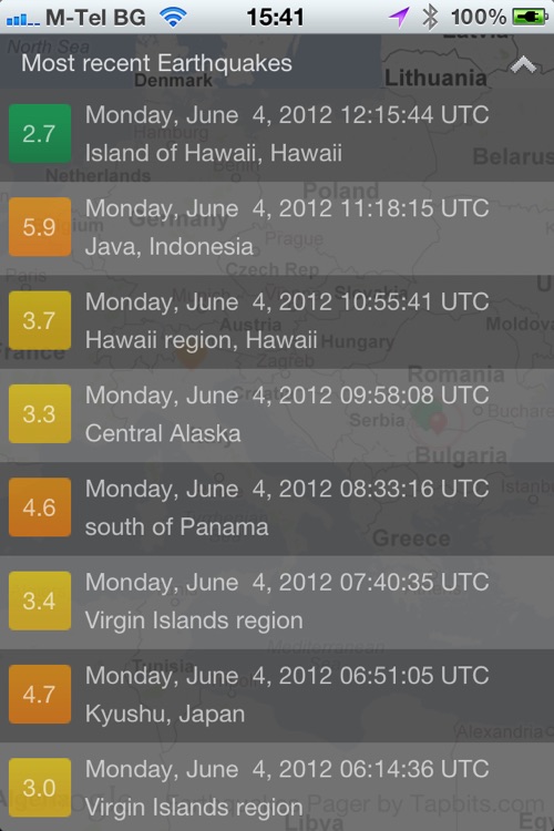 Earthquakes Today screenshot-3