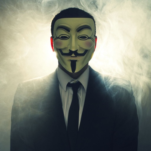 anonymous face mask wallpaper