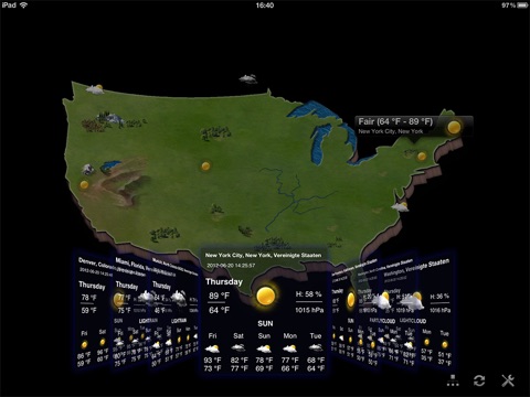 Live USA Weather With Map screenshot 2