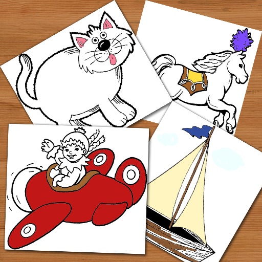 Coloring Pictures Icon
