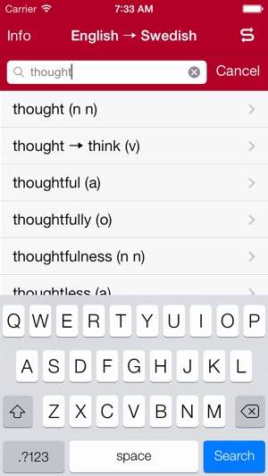 Swedish-English Dictionary from Accio(圖1)-速報App