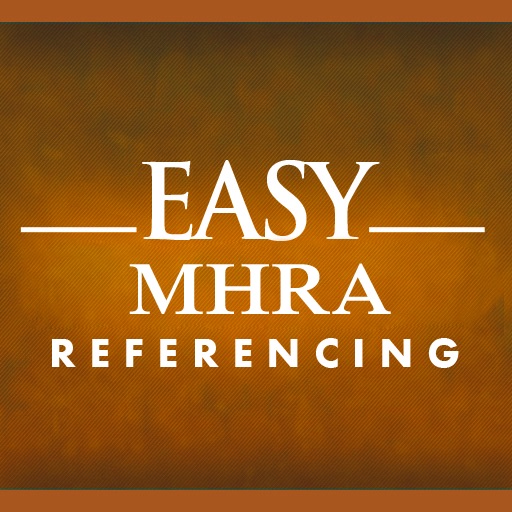 Easy MHRA Referencing icon