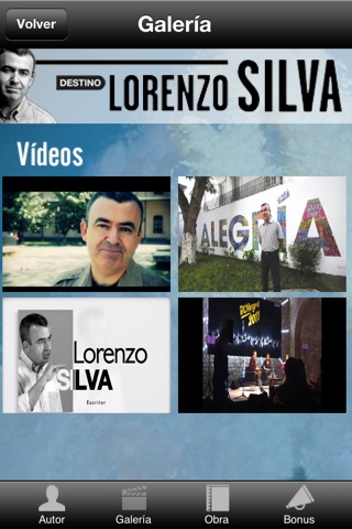 Lorenzo Silva para iPhone screenshot 4