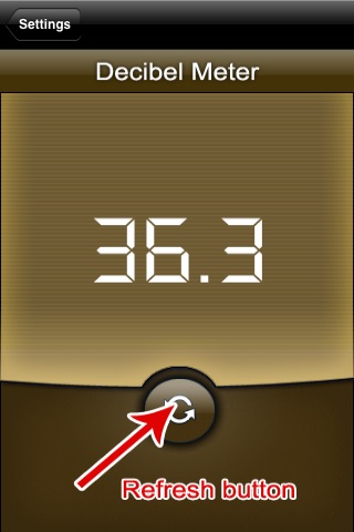 iNoiseMeter for iPhone screenshot 2