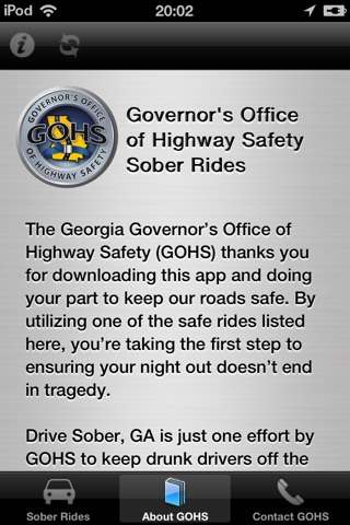 Drive Sober, Georgia--Free & Safe Rides Home screenshot 2