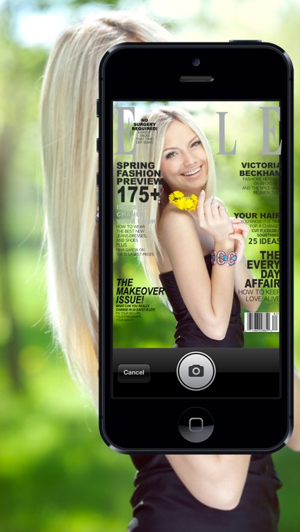 CoverBooth – Make your own Magazine Cover Model!