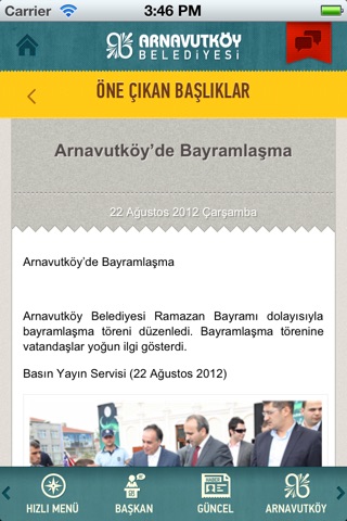 Arnavutköy Belediyesi screenshot 4