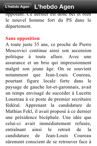 L'Hebdo Agen screenshot 3