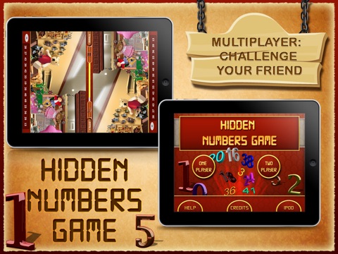 Hidden Numbers for iPad - LITE screenshot 3