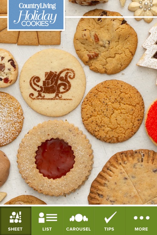 Country Living Holiday Cookies