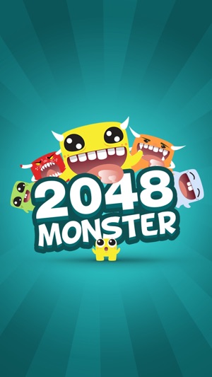 2048 Monster: Numbers Sliding Puzzle Gam