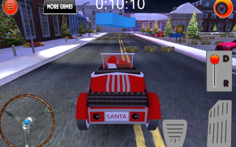 Christmas Santa Car Parking 3D screenshot 3