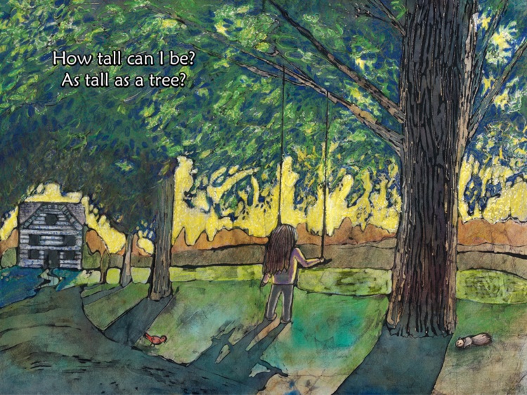 The Trees Grin Beside Me: Learn about the beauty of nature in this poetic book written by Michelle Macdonald and  illustrated by Leah Davis ("Lite"/ free version; an Auryn App)