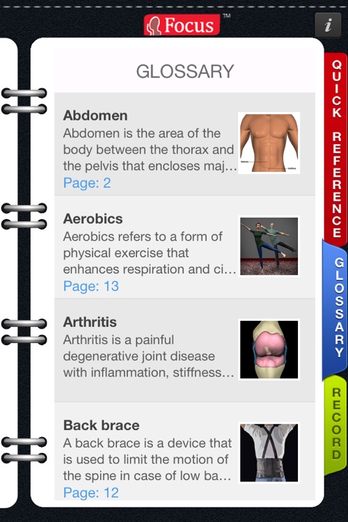 Animated Quick Reference Guide - Backpain screenshot-3