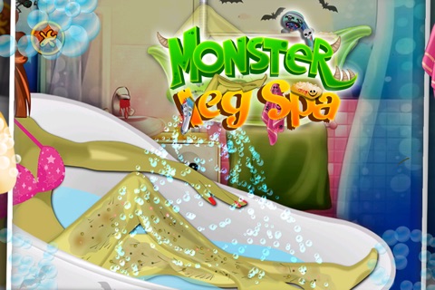 Monster Leg Spa & Makeover - Free fun game for girls screenshot 2