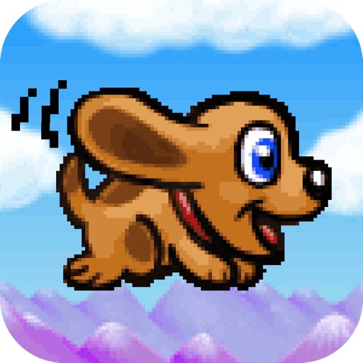 Spot the Overdog - A Spotted Puppy Dog Flier Game Icon