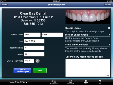 Smile Guide Touch Pro screenshot 3