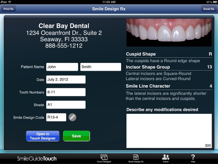Smile Guide Touch Pro