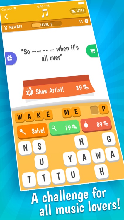Song Quiz – The Free Lyric Guessing Game screenshot-4