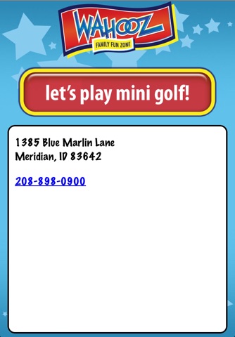 Wahooz Mini Golf Scorecard App screenshot 2