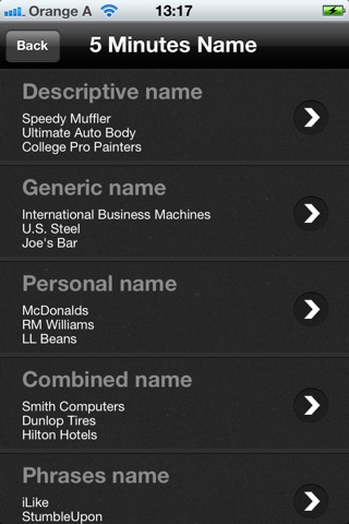 Name Generator (Universal) screenshot 2