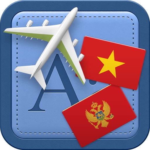 Traveller Dictionary and Phrasebook Vietnamese - Montenegrin icon