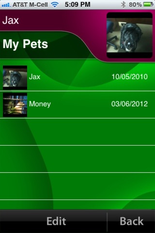 MyPetMinder An Easy Way to Track Your Pets Health and Habits screenshot 2
