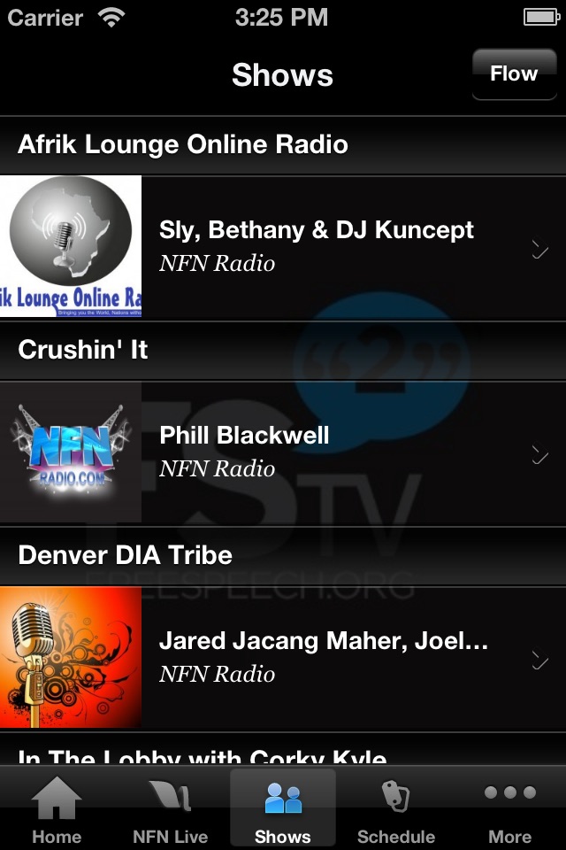 NFN Radio screenshot 2