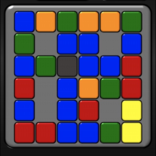 Brain Game 6 Color Slide Icon