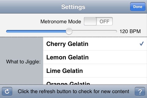 iJiggly - 3D Jiggling