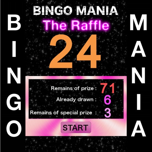 BINGO MANIA - The Raffle for Prize iOS App